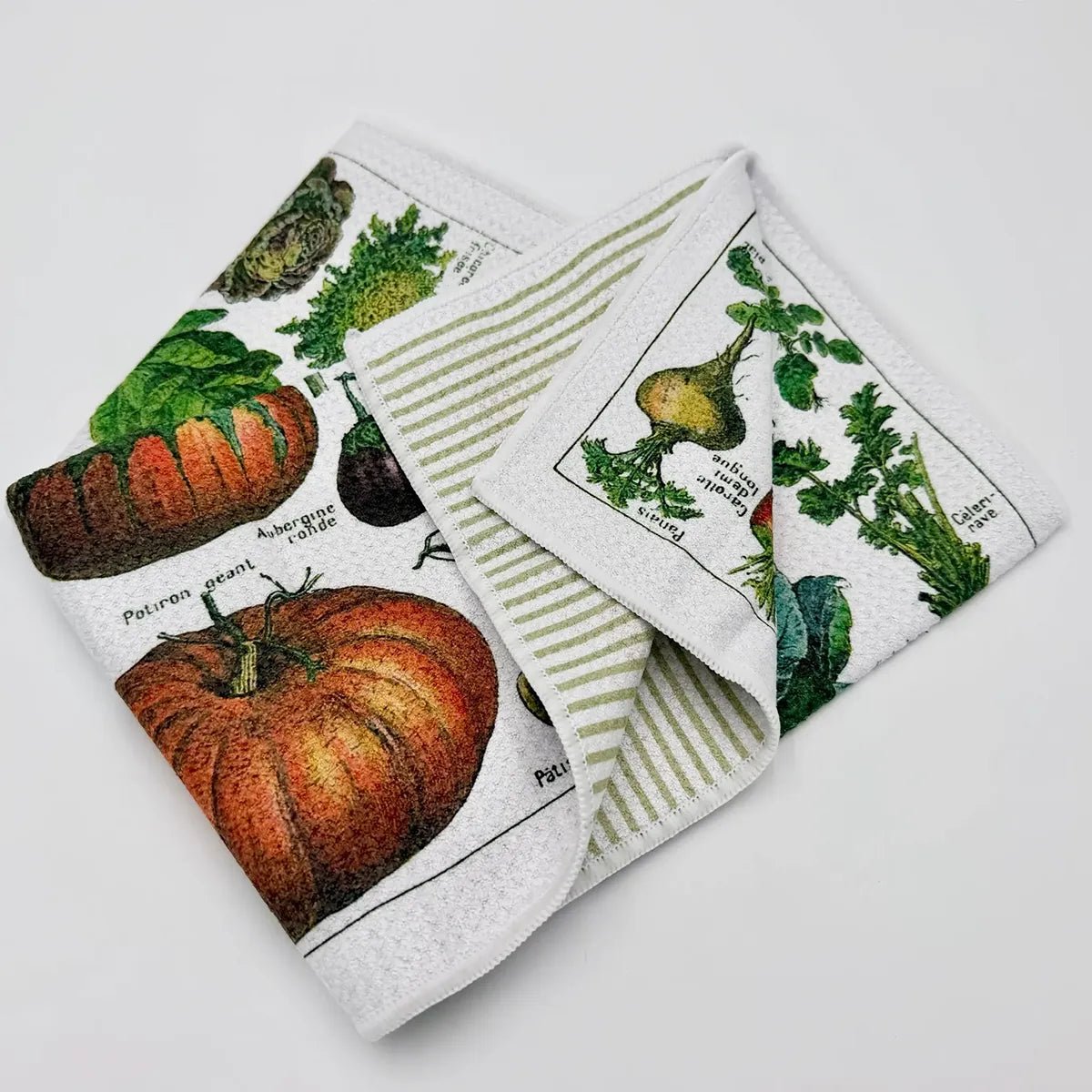French Vegetables Tea Towel - JONESY & JONESY