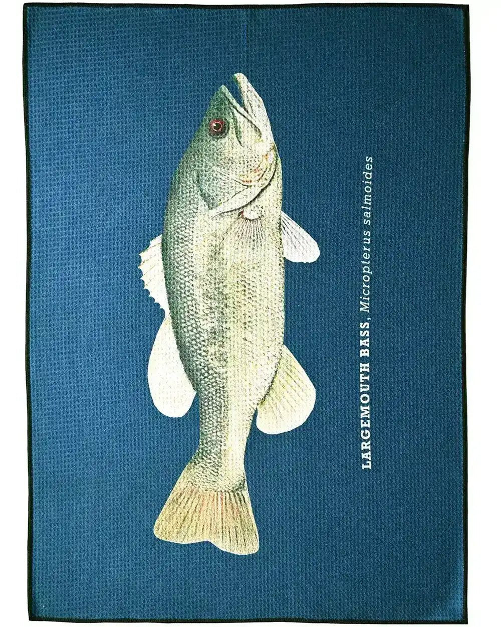 Largemouth Bass Tea Towel - JONESY & JONESY