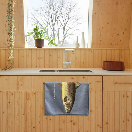 Rainbow Trout Tea Towel - JONESY & JONESY