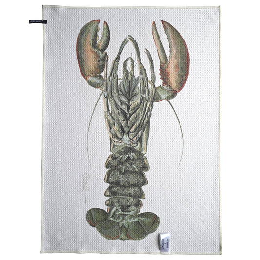 Lobster tea towel