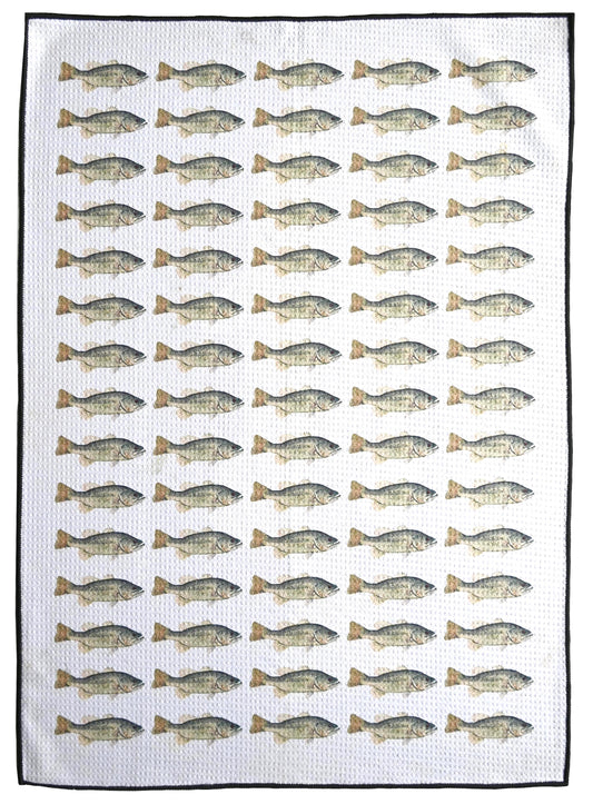 Largemouth Bass Fish Dish Towel/Tea Towel