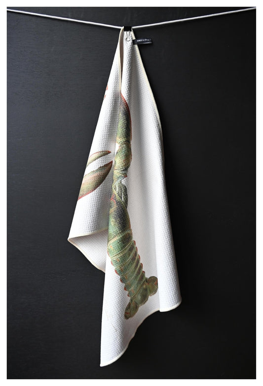 Lobster tea towel - JONESY & JONESY